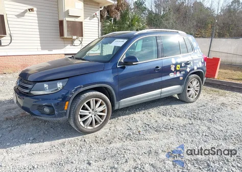 2013 Volkswagen Tiguan S/Se/Sel from USA, damaged, VIN WVGAV7AX7DW557612